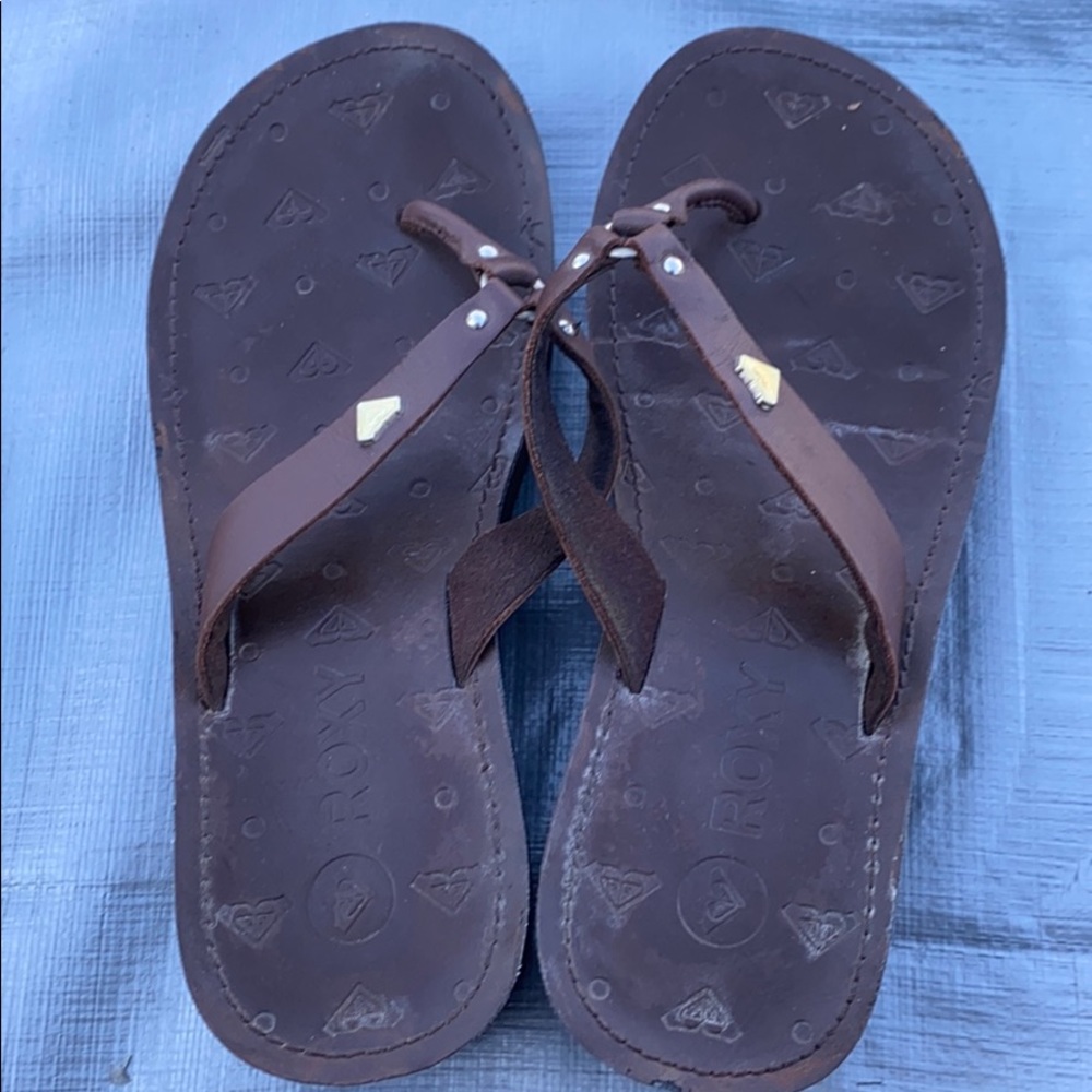 Roxy Dark Brown Sandals